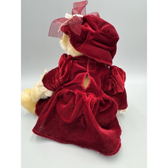 Brass Button Bears Pearl The Bear of Wealth 11” Fully Jointed - Picture 5 of 11